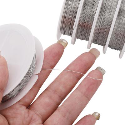 11-100Meter Stainless Steel Cord Beading Wire DIY Craft Making Jewelry Cord String Accessories