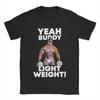 Herren Yeah Buddy Leichtes Ronnie Coleman T-Shirt 100 % Baumwolle Kleidung Lässig Kurzarm Rundhalsausschnitt T-Shirt Bedruckte T-Shirts