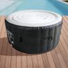 Runde Whirlpool-Aufblasabdeckung Isoliert und Regendicht Energiesparende Abdeckung für ein komfortables Spa-Erlebnis 145cm/165cm