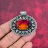Zweifarbiger Turmalin 925 Massiv Sterlingsilber Anhänger, Handgefertigter Edelsteinanhänger Schmuck, Geschenke für Ehefrau Brandneuer Anhänger