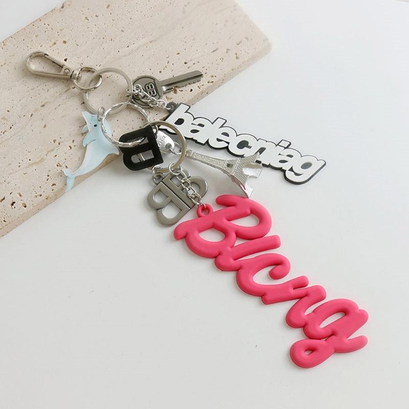 Portachiavi Charm Borsa Lettera in Silicone Ciondolo Cuore Ciondolo Decorativo Borsa Lettera Adatto per Scambio di Regali Romantici