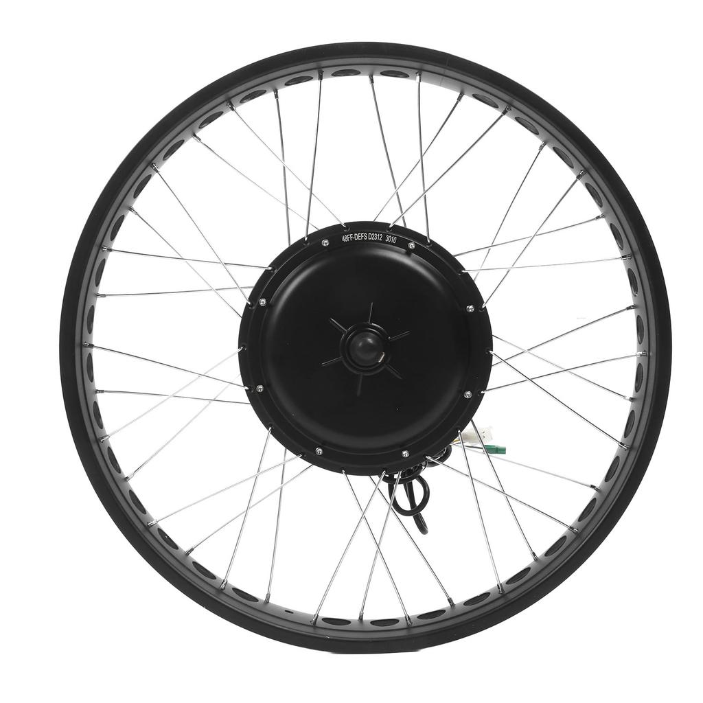 Electric Bike Conversion Kit with Color Screen Waterproof 48V 1000W 26inch Front Wheel Electric