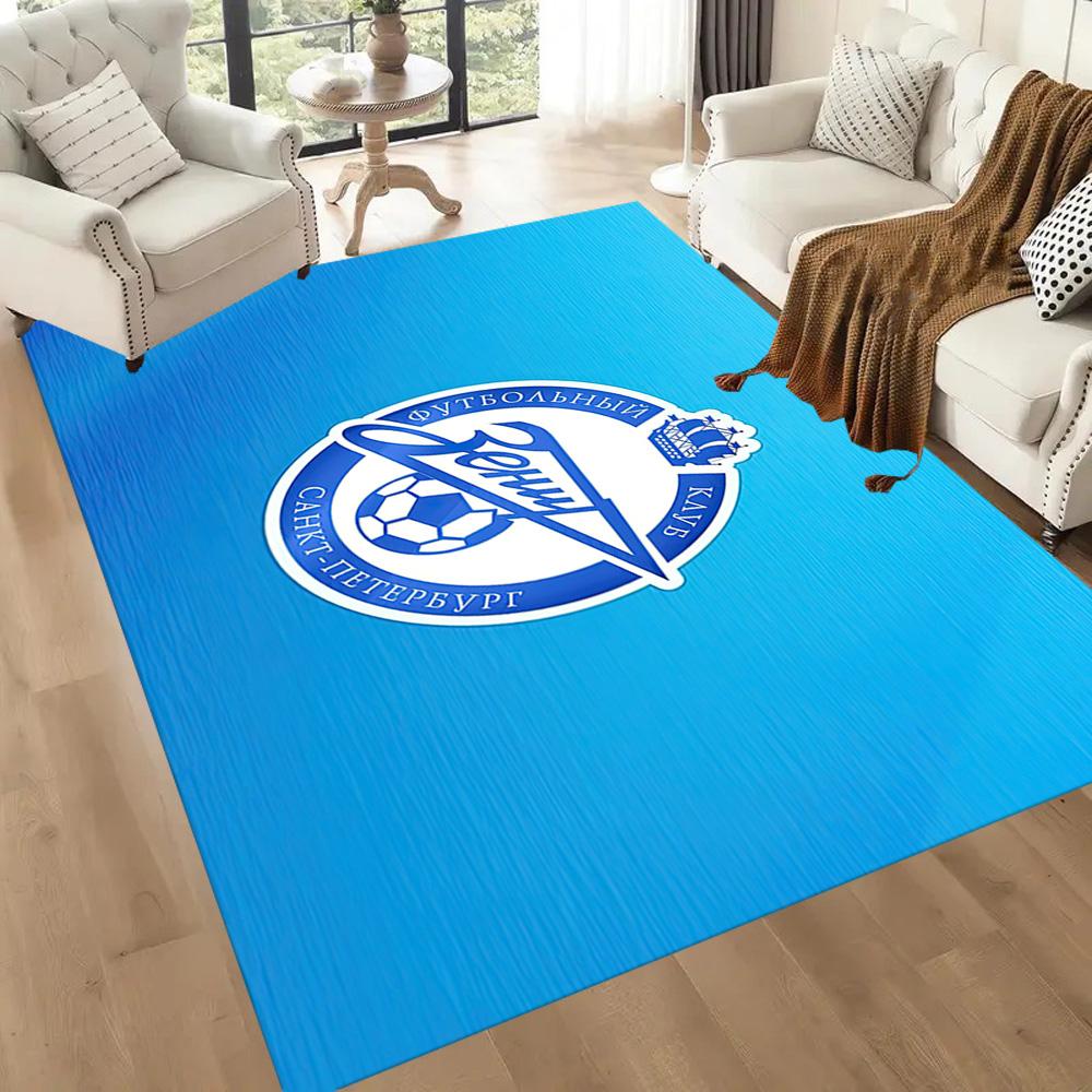 Fc Zenit Saint Petersburg Fans Square rugs are a great choice for living rooms, bedrooms, home décor, and as gifts.