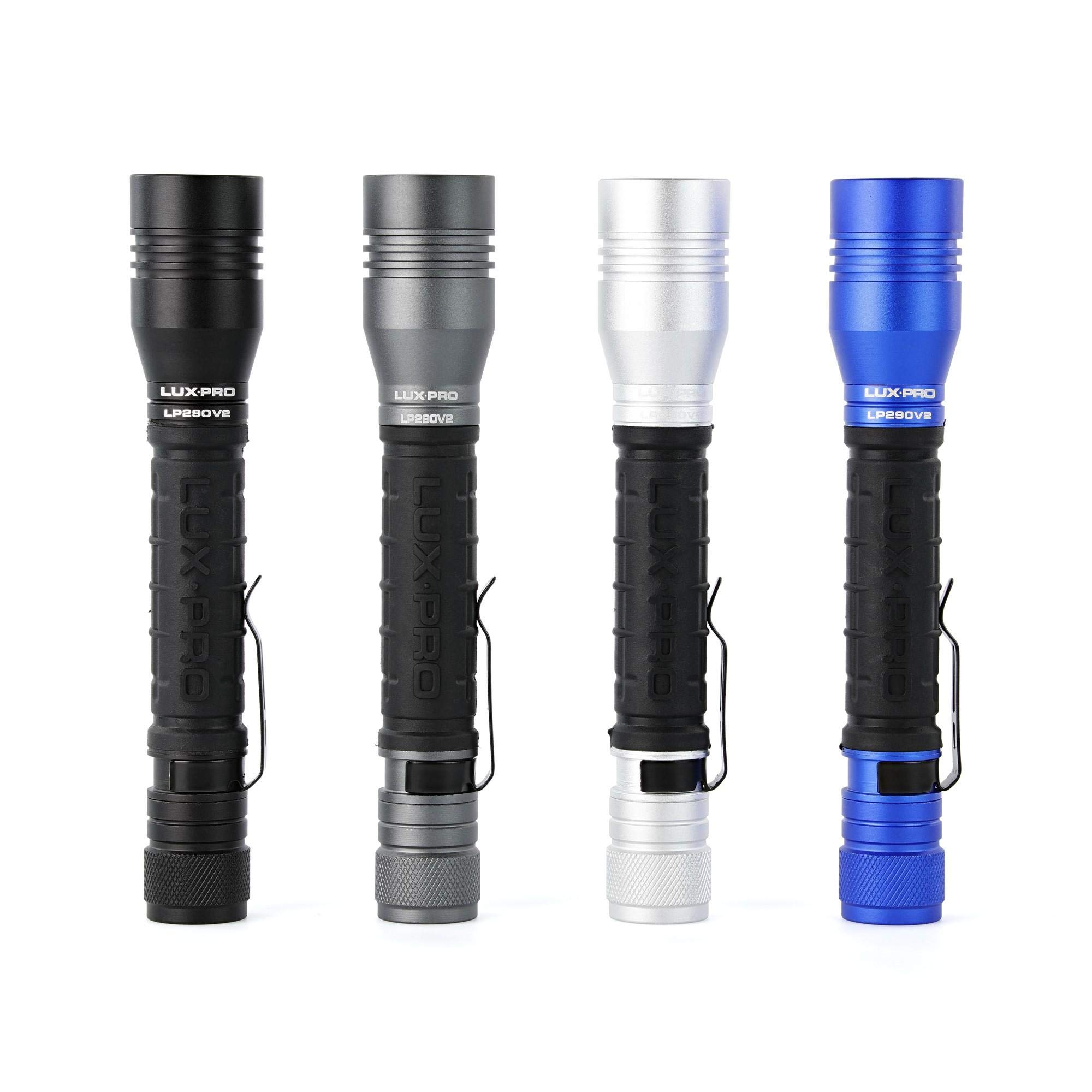 

LUXPRO LP290C Flashlight with Pocket 250 3 Modes Clip, Lumens,