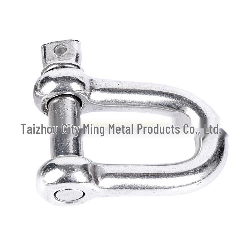 304 Stainless Steel Bow Shackle for Marine Rigging and Lifting