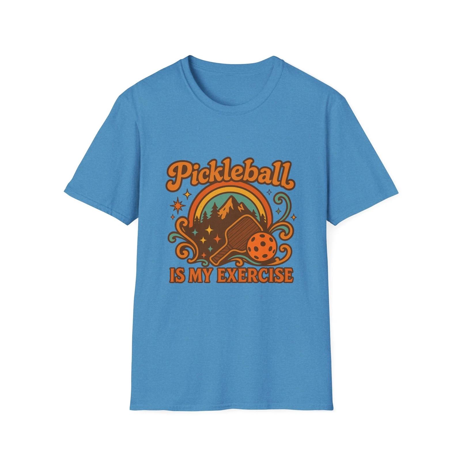 Pickleball is my Exercise T-Shirt, Unisex Tee for Sport Lovers, Pickleball Shirt 3XL