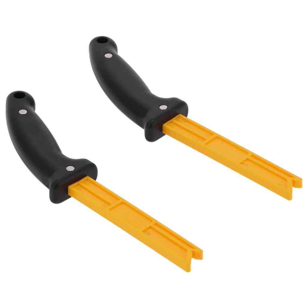 2Pcs Magnet Woodworking Push Stick ABS AntiSlip Saw RustResistant Hand Operated Tools
