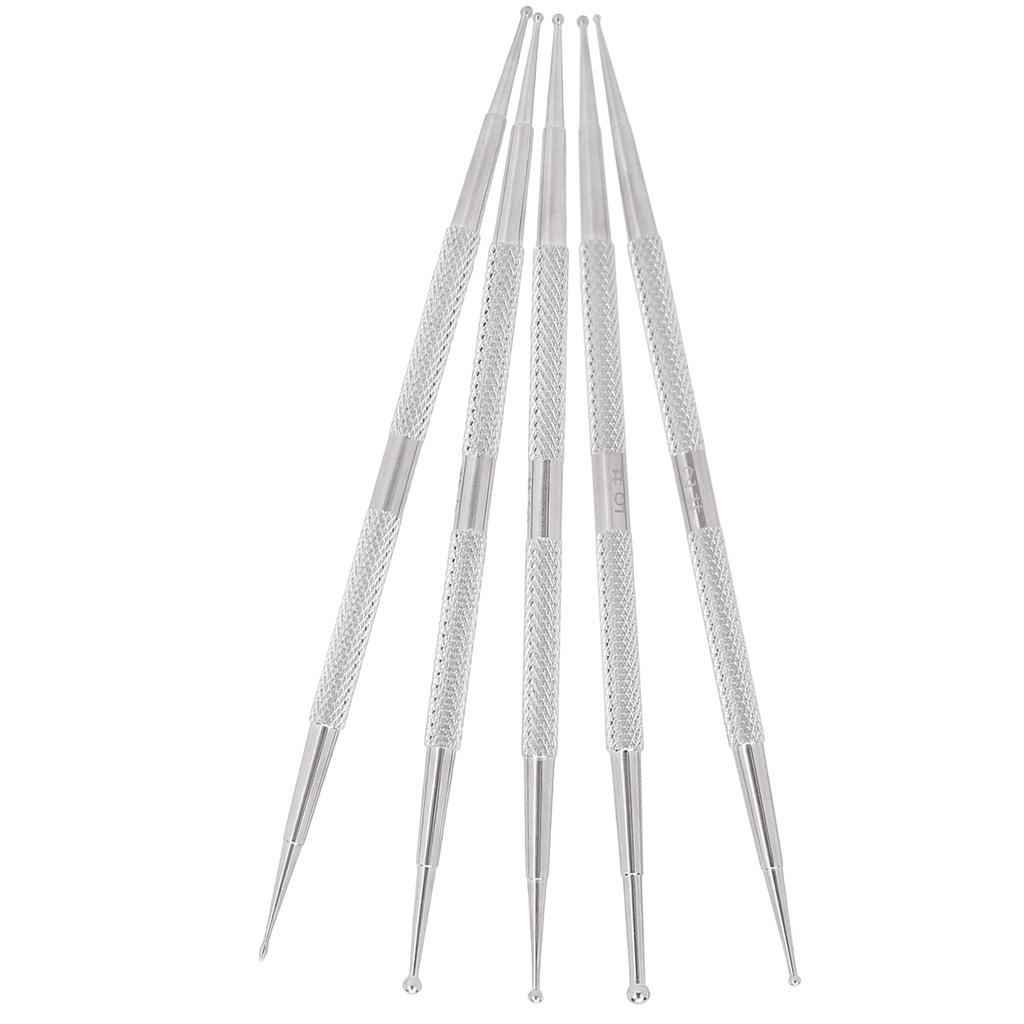 Nail Art Dotting Pen Double Head Nail Art Dotting Pen Stainless Steel Nail Painting Pen DIY Decoration Dotting Pen