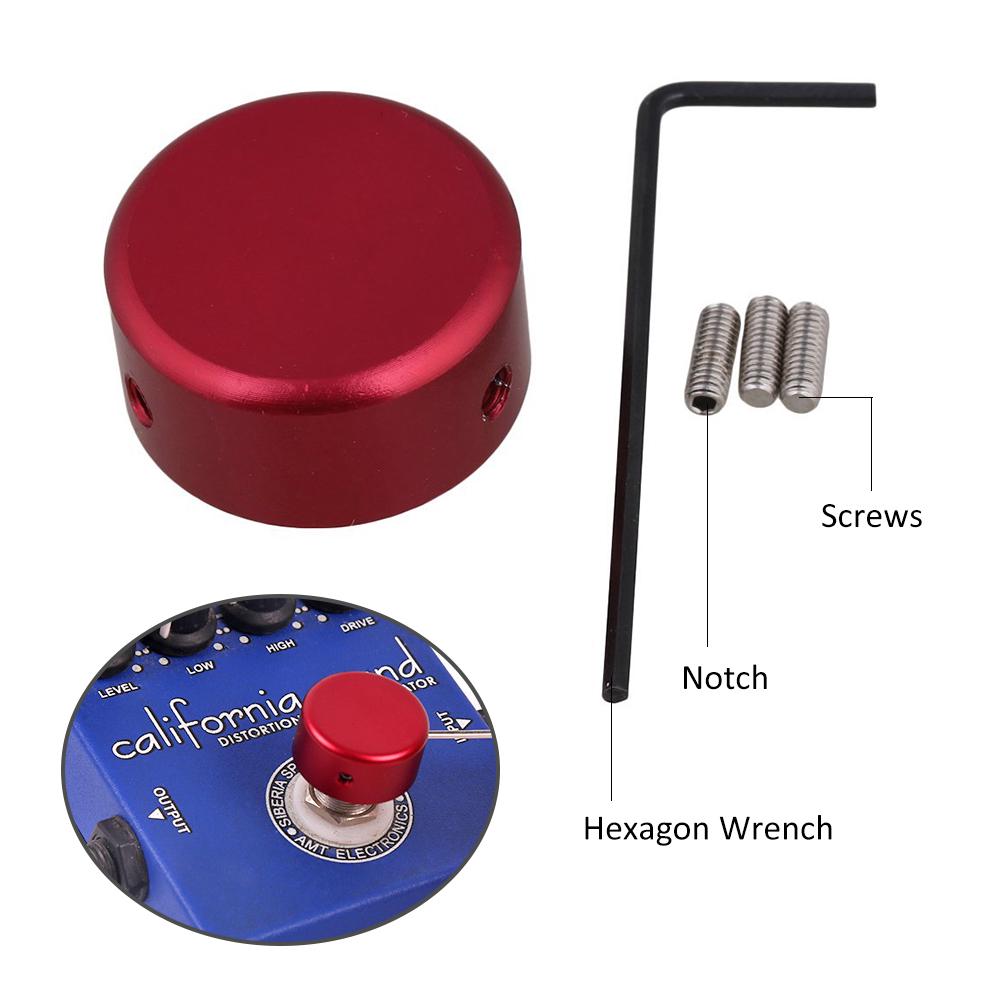 Footswitch Topper Cappuccio Di Protezione Per Pedale Effetto Chitarra In