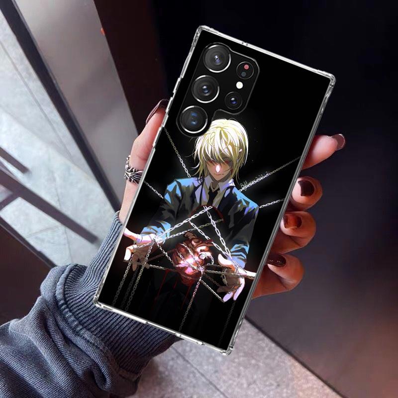 

Huner X-Hunters Kurapika Phone Case For Samsung Galaxy S26 S25 Edge S24 S23 Ultra S22 Plus S21 S20 FE Soft TPU Back Cover Funda Samsung S23 Ultra
