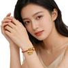 Luxury Red String Gold Horse Zodiac Bracelet - Elegant and Versatile Design