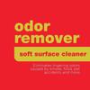 Odor Remover Cleaner Soft Surfaces Eliminates Pet Urine Smoke Food Stains Deep Cleans Carpets Upholstery Fresh Scent Non-Toxic