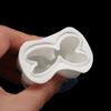 1 pezzo di candela in gesso per aromaterapia, stampo in silicone 3d, candele fai da te, stampi per sapone a cubo di soia