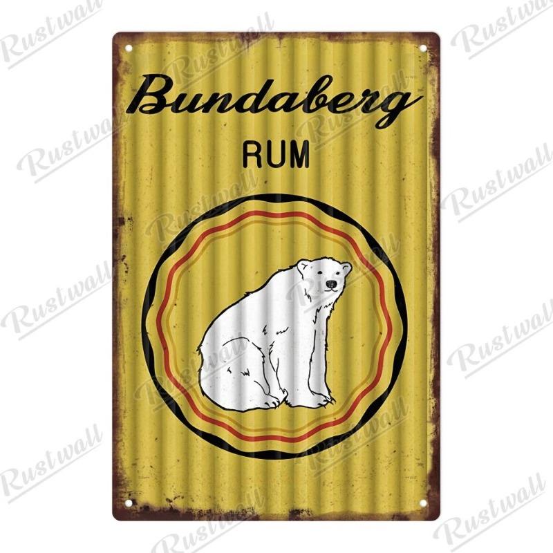 Vintage Beer Metal Sign, New Year Pub Decor Plaque