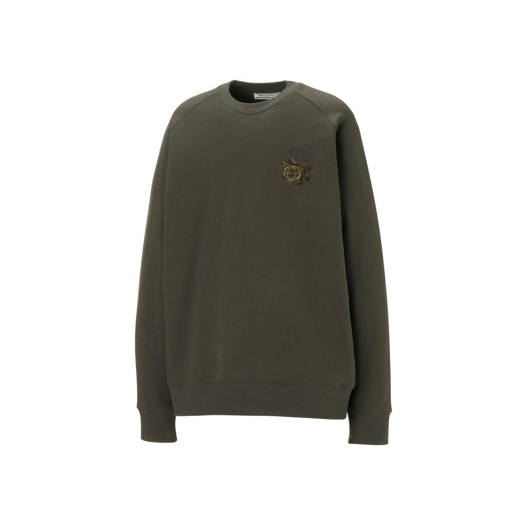 Onitsuka Tiger Sweat Top Casual Round Neck Pullover Sweatshirt Unisex tops 2183B537-020