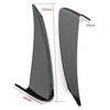 Gloss Black Rear Bumper Spoiler Canard Air Vent Cover Trim For Benz W205 C-Class