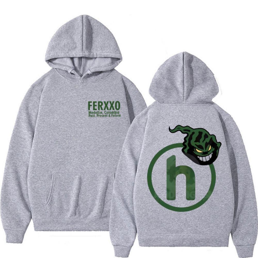 Feid Ferxxo Style Hoodies No Le Temas A La Oscuridad Print Sweatshirt for Men Women Cool Vintage Pullover Hoodie Male Streetwear