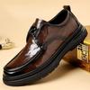 New Arrival Men's Oxford Shoes Office Business Male Leather Shoes Comfortable Platform Dress Shoes Man Casual Footwear Sneakers