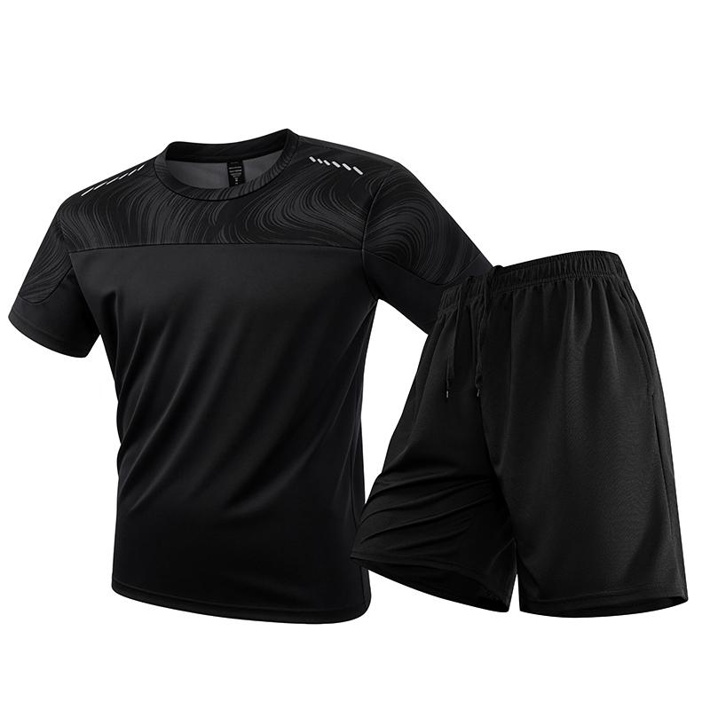 Short Sleeved Sports Suit Summer Loose Casual Two-piece Set
