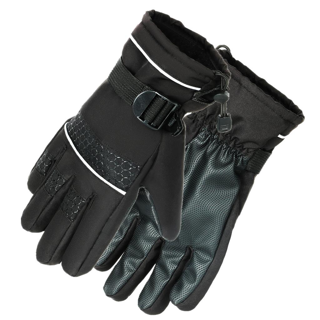 Cold Winter Ski Gloves Waterproof & Warm with Touch Screen Function for Snowboarding & Snowmobiling