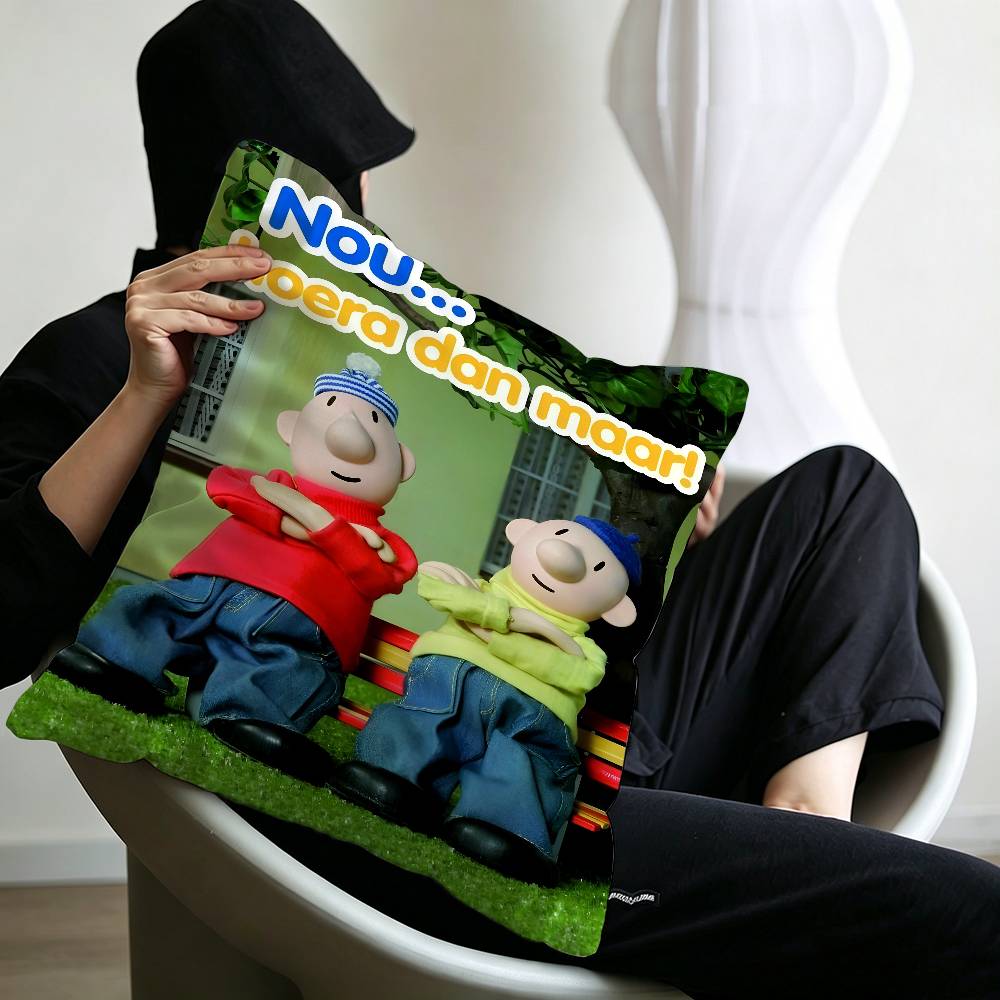 Cartoon PPat Mat Cushion Cover Inches Farmhouse Decor Home Throw Pillow Covers for Couch Decorations