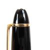 Great MONTBLANC Ballpoint pen Meisterstckle Grand Black gold mens Used