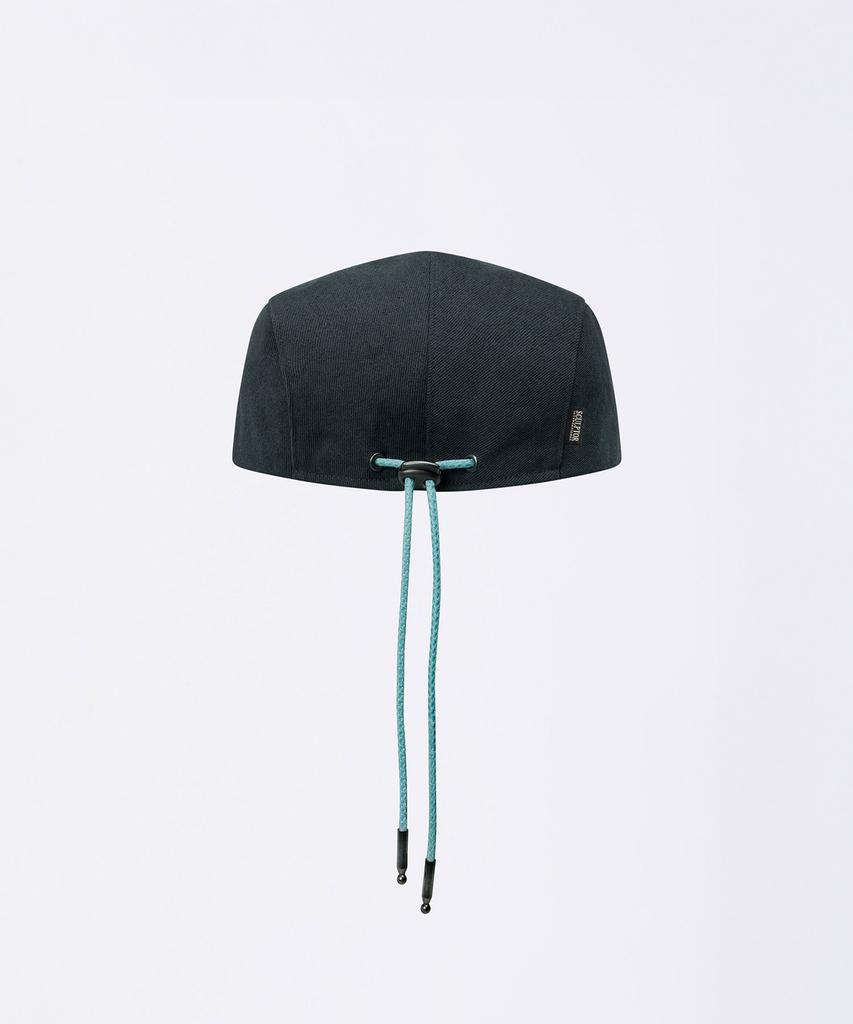 SCULPTOR Boho Stud Hunting Cap Charcoal