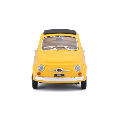 BURAGO Fiat 1965 (Yellow) [Parallel Import]