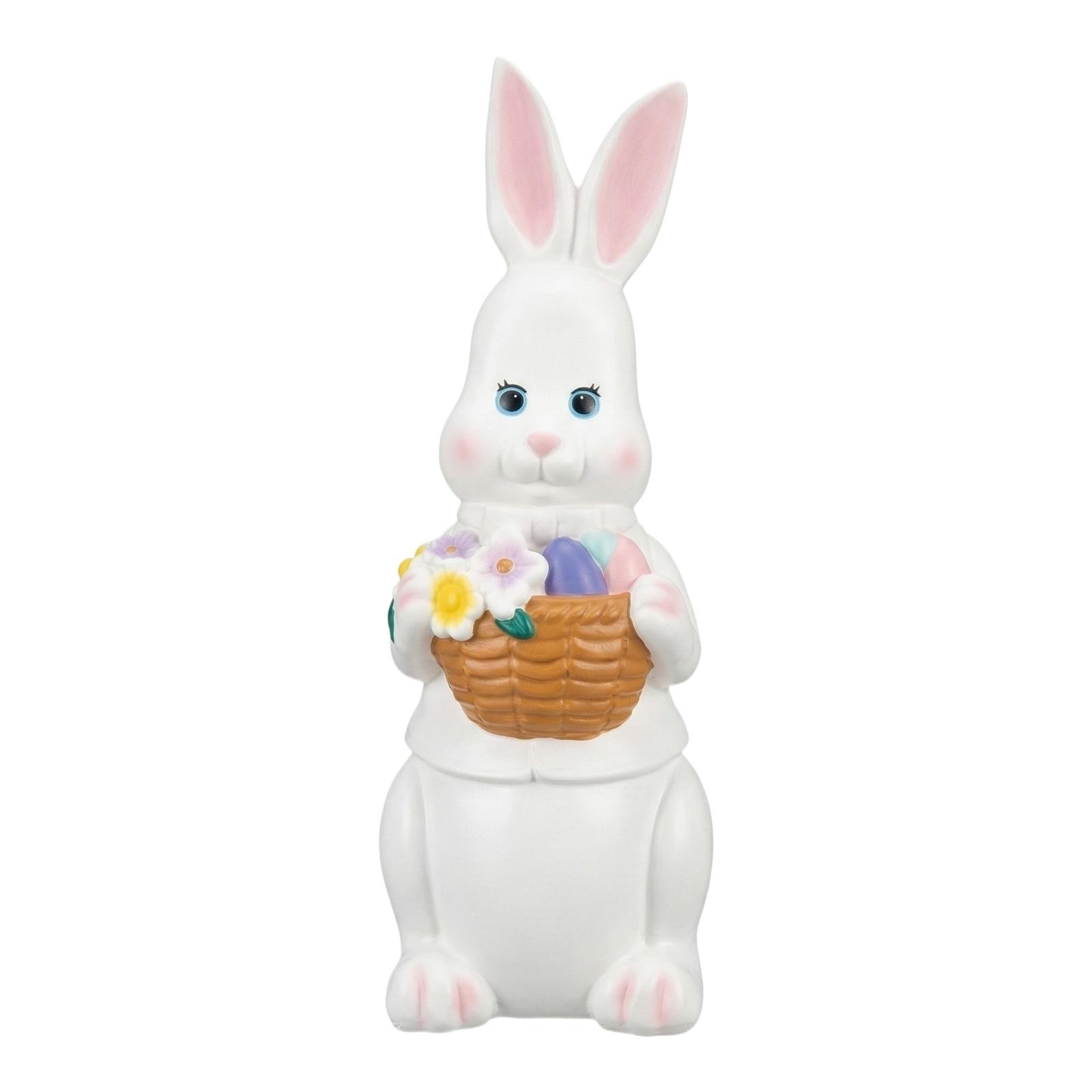 30cm Blow-molded Easter Bunny With Lights, Outdoor Decoration