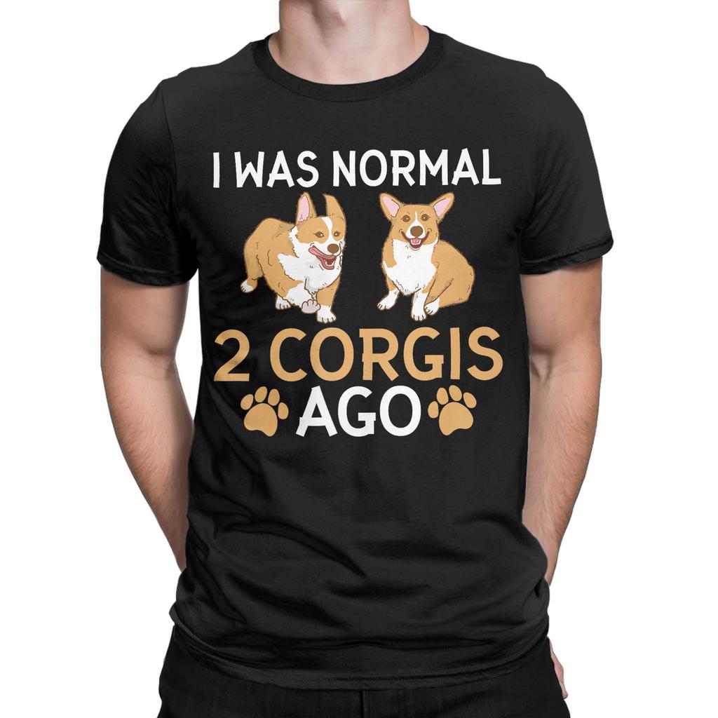 Corgi Mom Dog Flower Love T Shirts Unisex Unisex Pure Cotton Funny Tshirt Crewneck Tee Shirt Short Sleeve Clothes Graphic Printed
