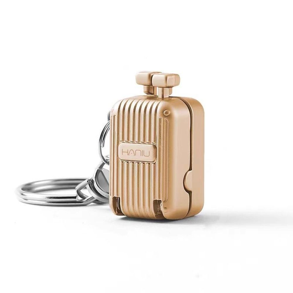 Suitcase Shape Mini Nail Clipper Stainless Steel Manicure Tool Foldable Fingernail Clipper  Men