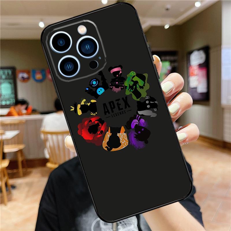Apex Legends Game Phone Case For iPhone 16 15 Pro Max 14 11 13 12 Mini 7 8 Plus X XR XS Max Cover