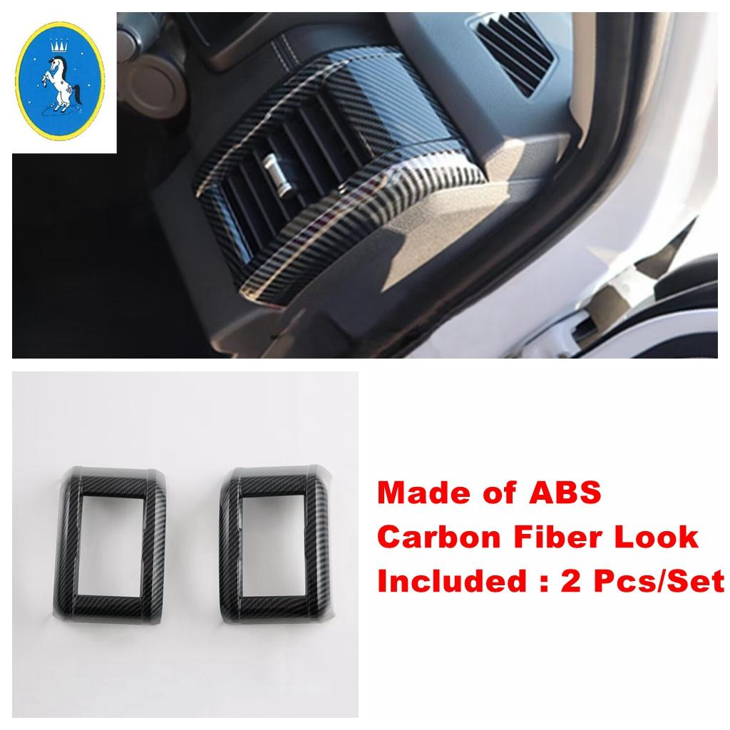 ABS Car Rear Box Air Outlet Frame / Water Cup / AC Conditioning Vent Cover Trim Accessories For Mitsubishi Triton L200 2024 2025
