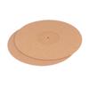 12In Record Pad Soft Cork Vibration Reduction Anti-Static Vinyl Mat Turntable Slipmat Pad Dia 297Mm For Phonograph