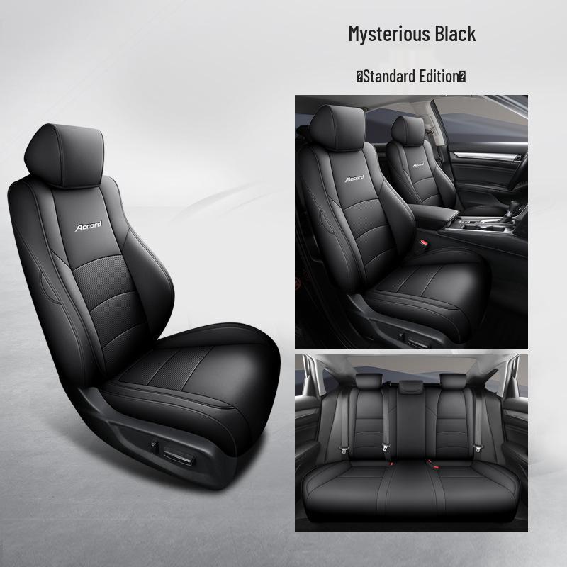 Accord Tenth Gen Leather Seat Cushion - Universal Fit, Four Seasons, Five-Seat.