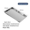 Xiaohuaxian 430 Stainless Steel Perforated Steaming & Grilling Tray