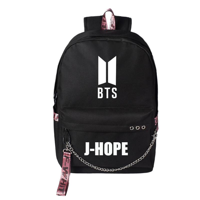 Bangtan Kpop Bts Boy USB Rucksack Lässige Schultasche Laptoptasche Reiserucksack