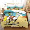 Nuevo Lucky Luke 3D NUEVO Juego de Funda Nórdica Funda de Almohada Ropa de Cama para Adulto Niño Niña Decoración de Dormitorio Infantil Individual Doble Grande