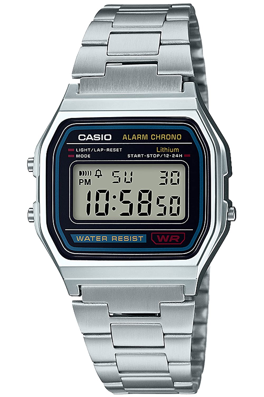 

[Casio] Часы Casio Collection A158WA-1JH мужские серебристые