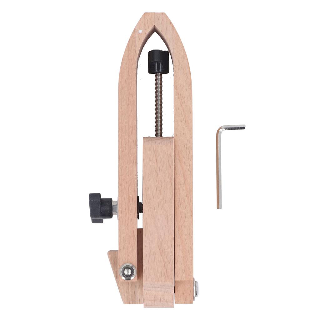 Clește de Cusut Manual cu Cheie Hexagonală Lemn de Fag Desktop Rotativ Clește de Cusut pentru Piele DIY