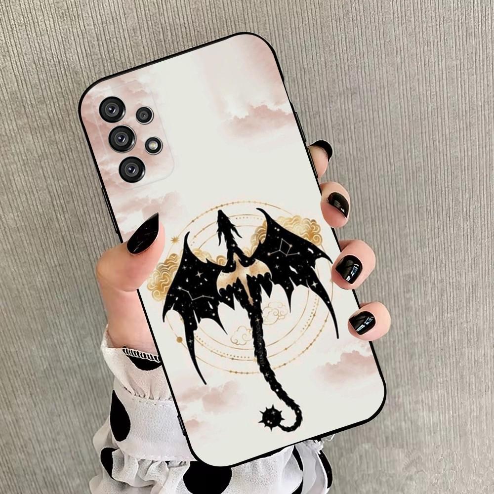 Dragon F-Fourth W-Wing Phone Case For Samsung Galaxy A20,A21s,A22,A31,A32,A52,A53,A72,73,A80,A91 Soft Black Cover