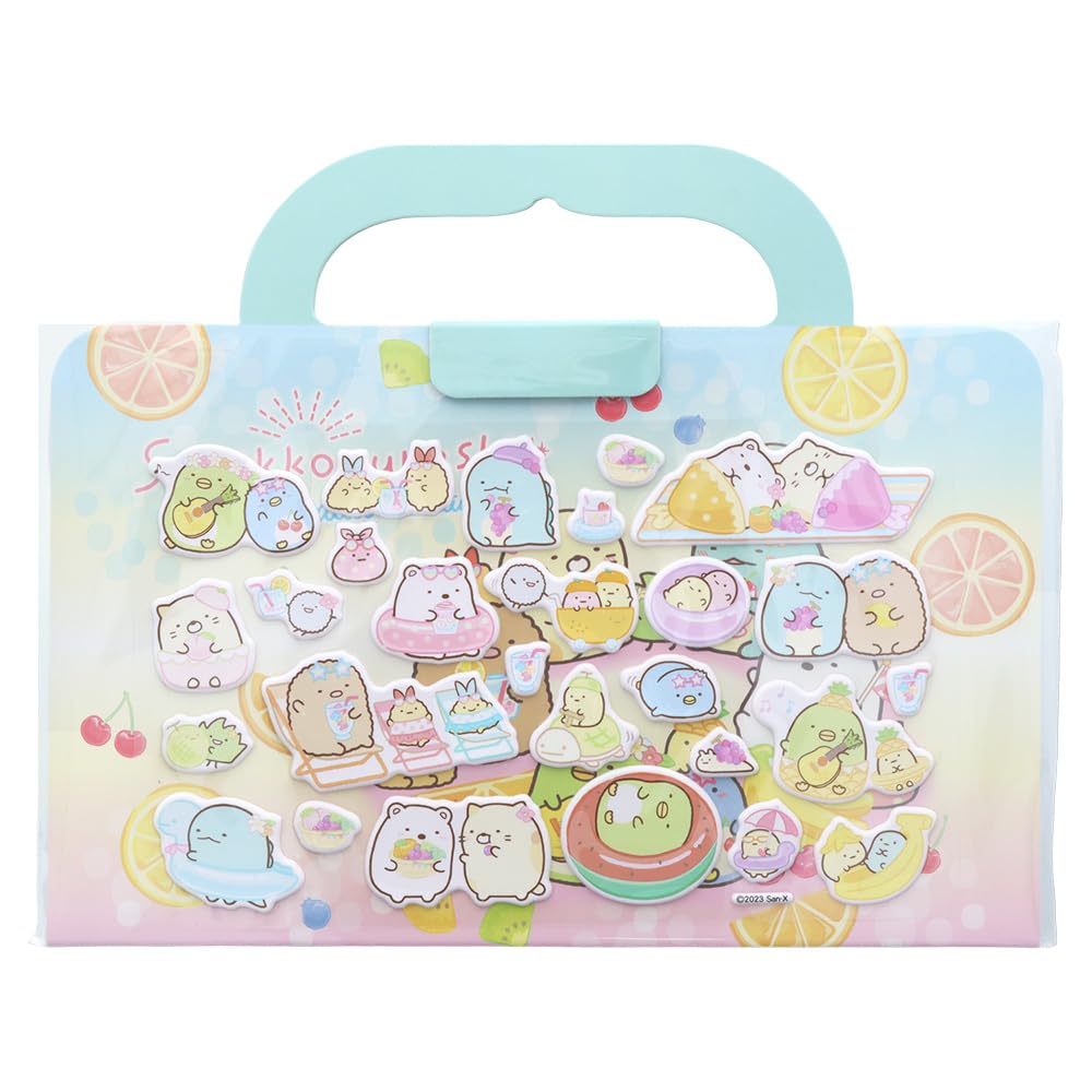 Sunstar Stationery Sumikkogurashi Play Sticker Bag 2681254A розовый