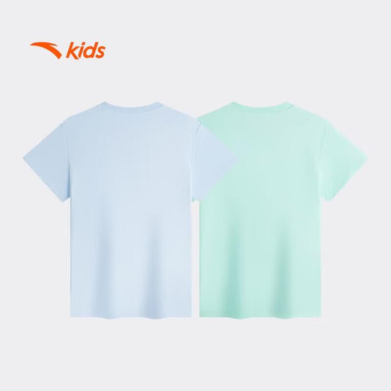 Anta Kids Boys' Breathable Quick-Dry Short-Sleeve T-Shirt 2-Pack