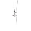 Saturn Pearl Pendant Tassel Necklace - Women's Adjustable Sweater Chain, High-End Autumn/Winter 2025 Collection.