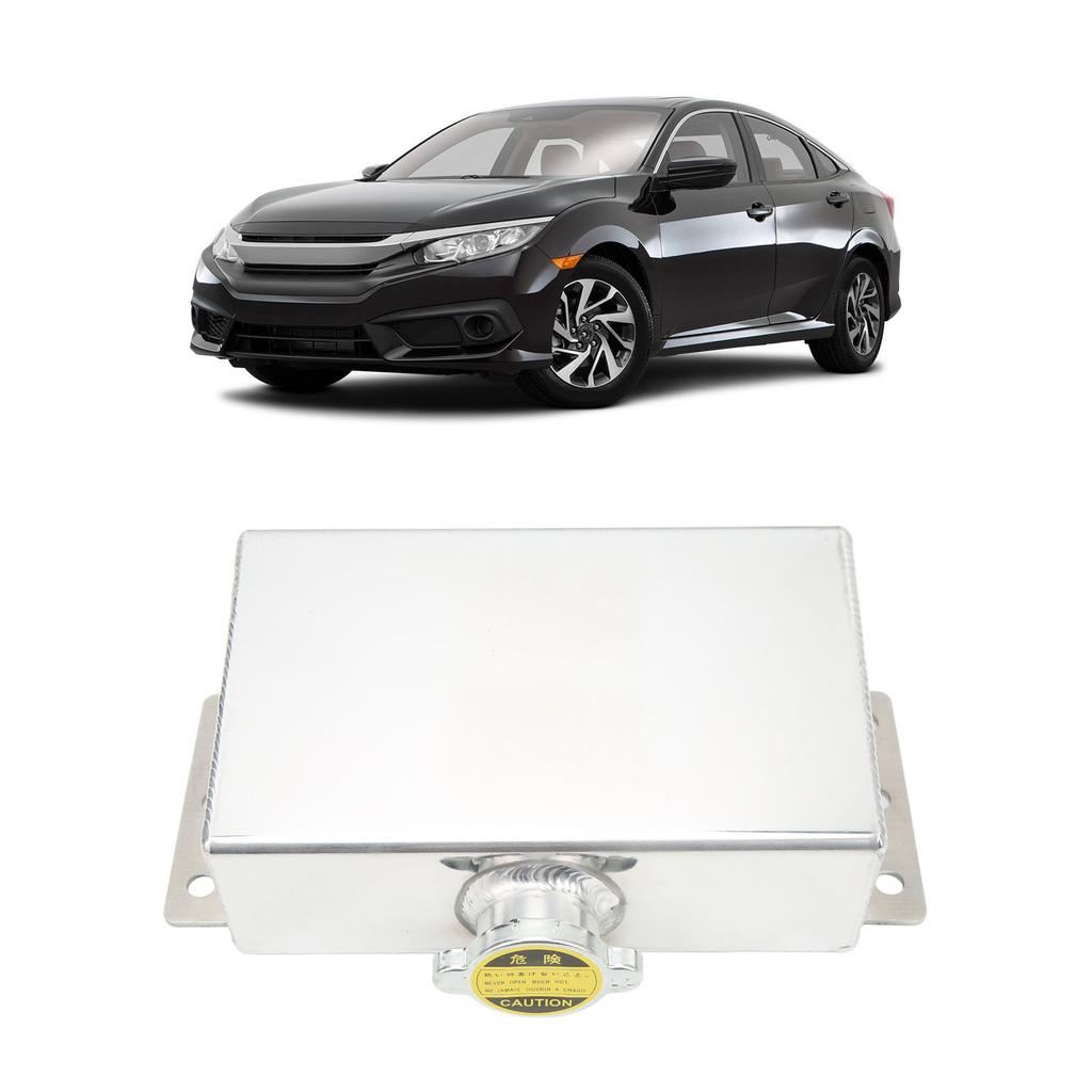 Coolant Overflow Tank 1L Aluminum Alloy Universal Expansion Reservoir Tank for Car Refitting