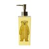 Dispenser for and body approximately by Brown made in product number Break-resistant shampoo, conditioner, soap, 500ml, square, Bear, Japan, 19-456330