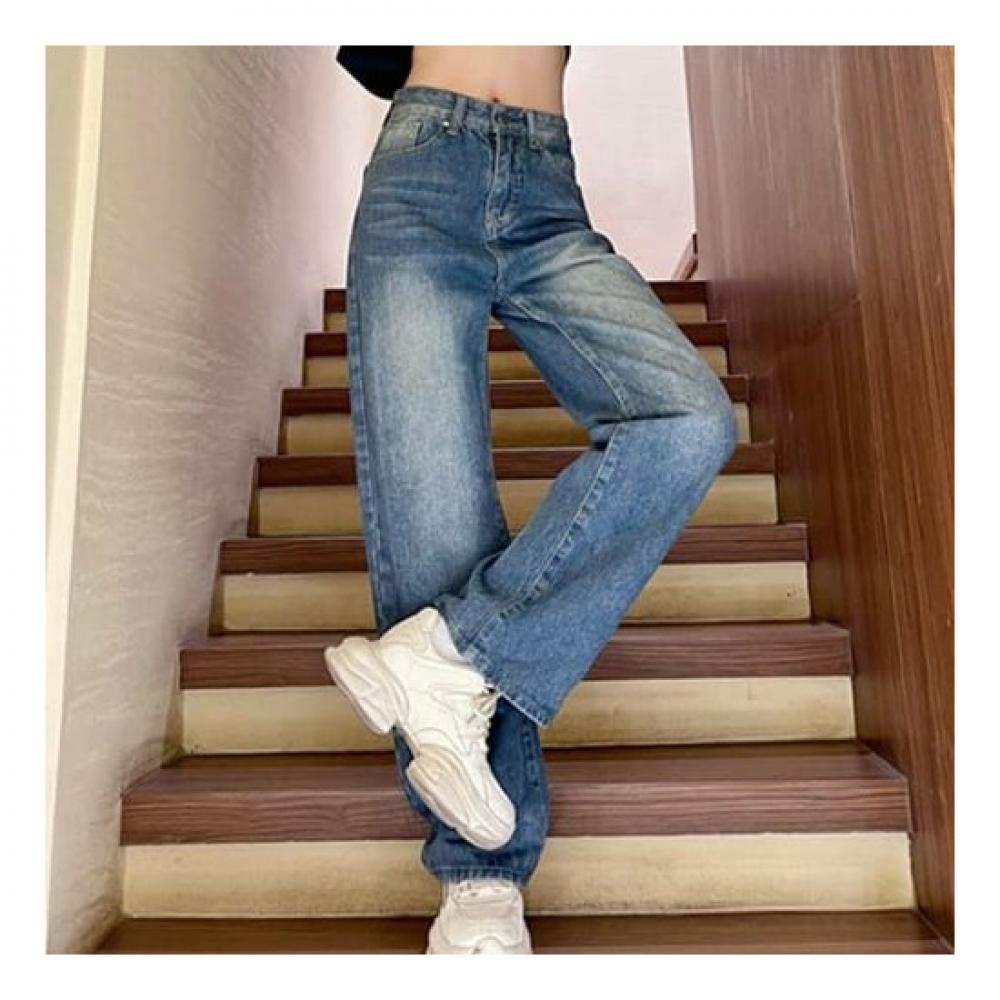 Navava Np247 Retro Straight Denim Pants