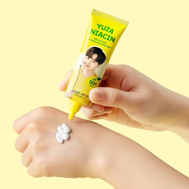 brightening sun cream