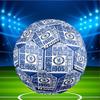Custom Name Personalized football club F.C-A Print Size 5 Soccer Ball Training & Match Football, for Team, Kicking, Gift for Football Enthusiasts
