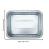 Rectangular Oil Drain Pan with Rounded Corners Sturdy Leak Tray Anti-Spill